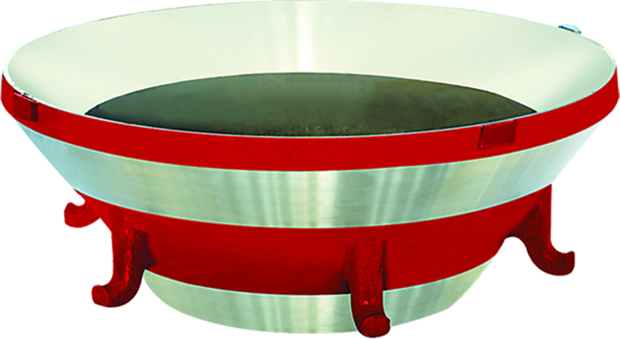 High Manganese Steel Bowl Liner Logo